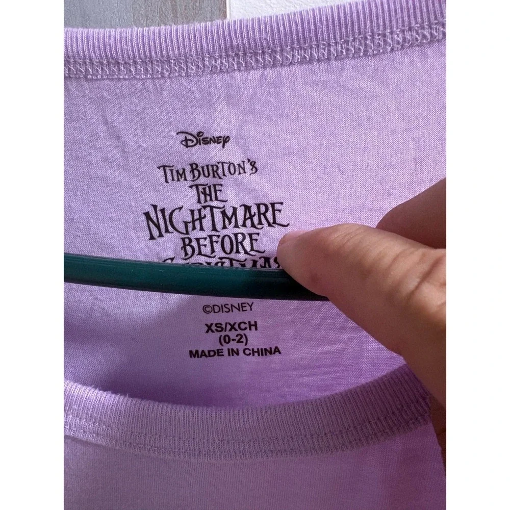 Disney Nightmare Before Christmas Together‎ Forever Tank Top Purple Kids XS 0-2